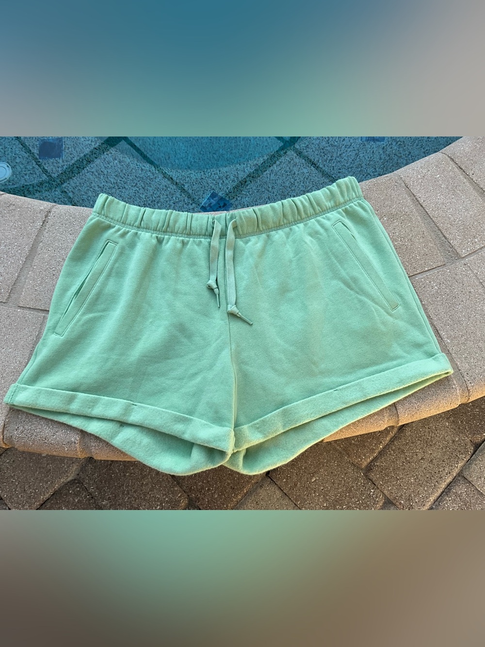 PINK Victoria's Secret Mint Green Shorts, NWT, XL, FREE Jewelry Gift Included!
